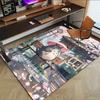 Totoro Cherry Blossom Tree Carpet For Playroom Bedroom Living Room Sofa Home Decorkids Game Area Rug Nonslip Floor Mat