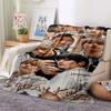 Korea Kpop Stray Kids 3D Singer Soft Flannel Blanket for Beds Bedroom Sofa Picnic,Throw Blanket for Cover Outdoors Leisure Gift