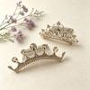 Girls' Rhinestone Princess Crown Hair Comb for Birthday & Performance