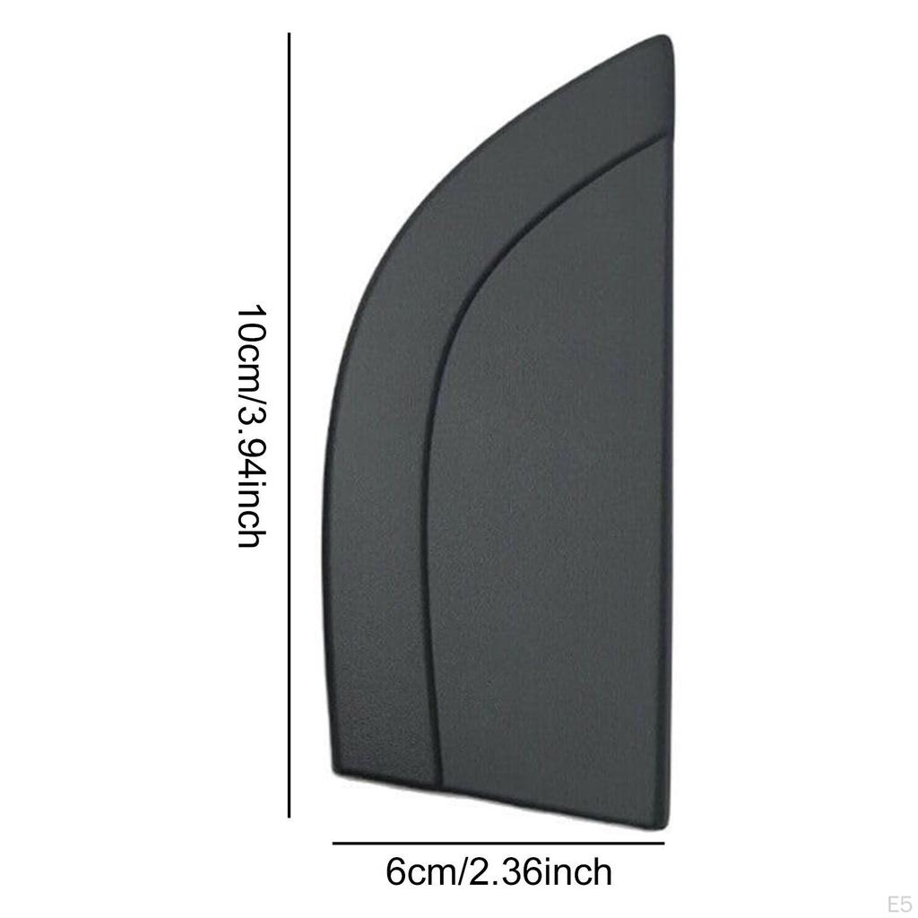 Car Door Molding Triangle Cover Protection Decorative Replacement Panel Exterior Decoration