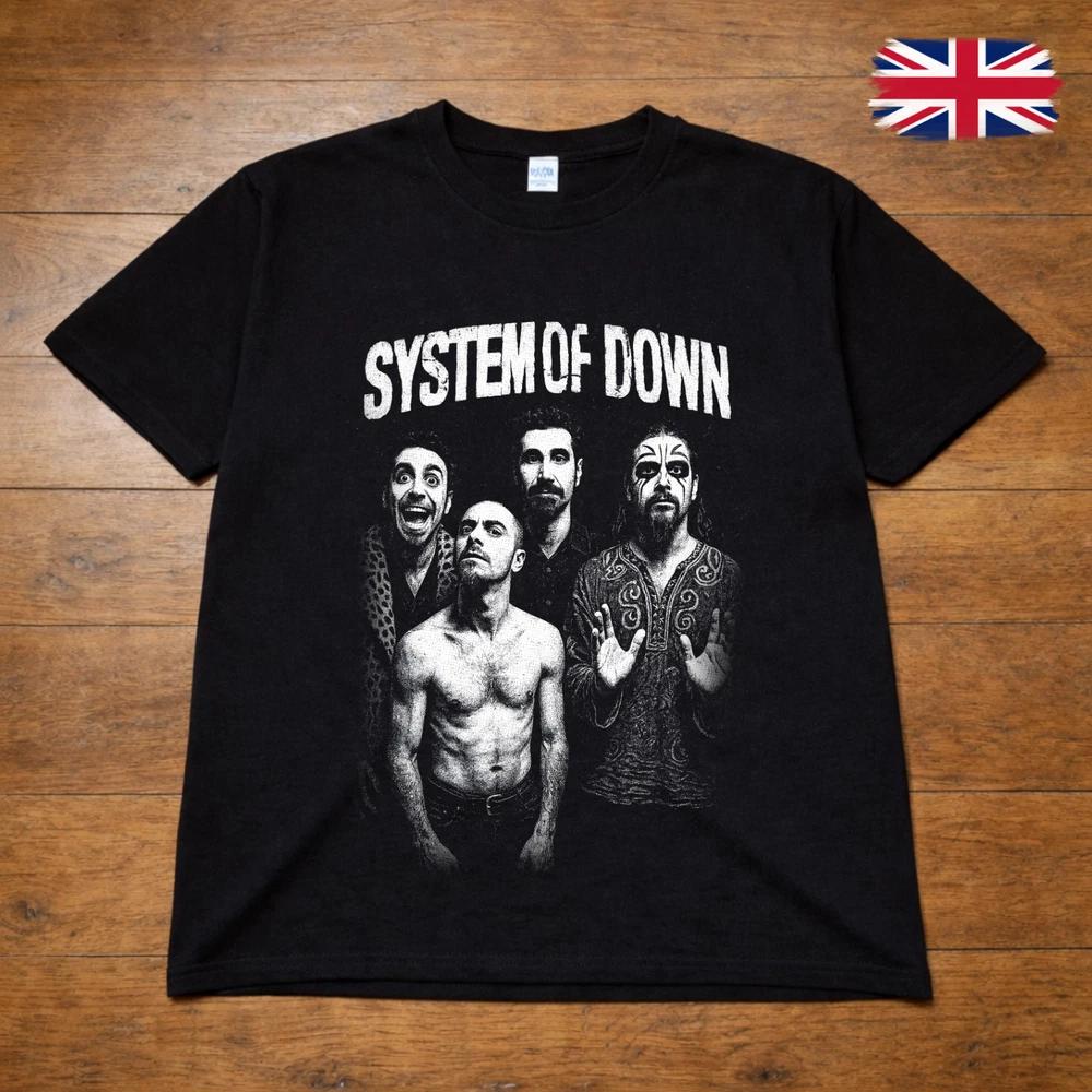 System Of A Down Band Graphic TShirt Alternative Metal Rock Tee Adults Kids 2XL