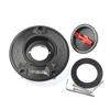 For CBR CBR1000RR ABS 2004-2013 CBR1000RR Fireblade CNC Fuel Gas Tank Cap Cover Aluminum Keyless Motorcycle Accessories