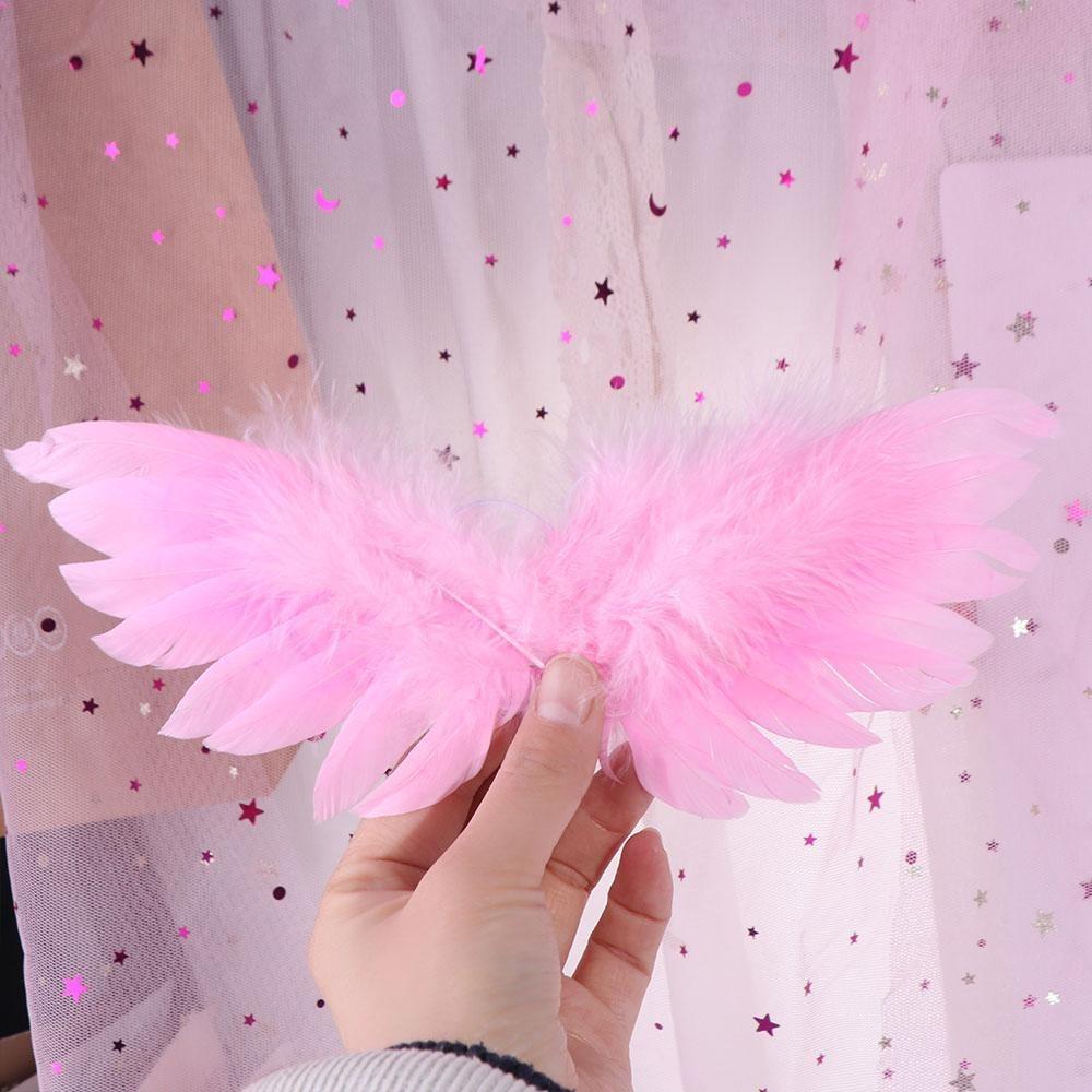 Lovely Wing Cotton Doll Soft Cotton Doll‘s Cloth DIY 20CM Doll Feather Wings  Playing House