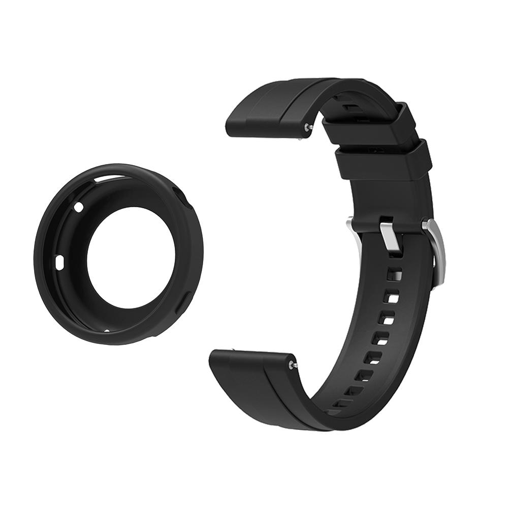 Silicone Case + Strap For Huawei Watch GT4 GT5 41mm Replacement Watch Band + Protective Shell