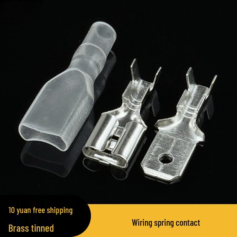 2.2/2.8/4.8/6.3 Spade Terminal Female & Male Wiring Connector Sheath