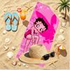 Sexy Doll Print Beach Towel, Versatile Lightweight Absorbent Beach Towel for Pool Surf Yoga Bathroom, Perfect Birthday Holiday Gift
