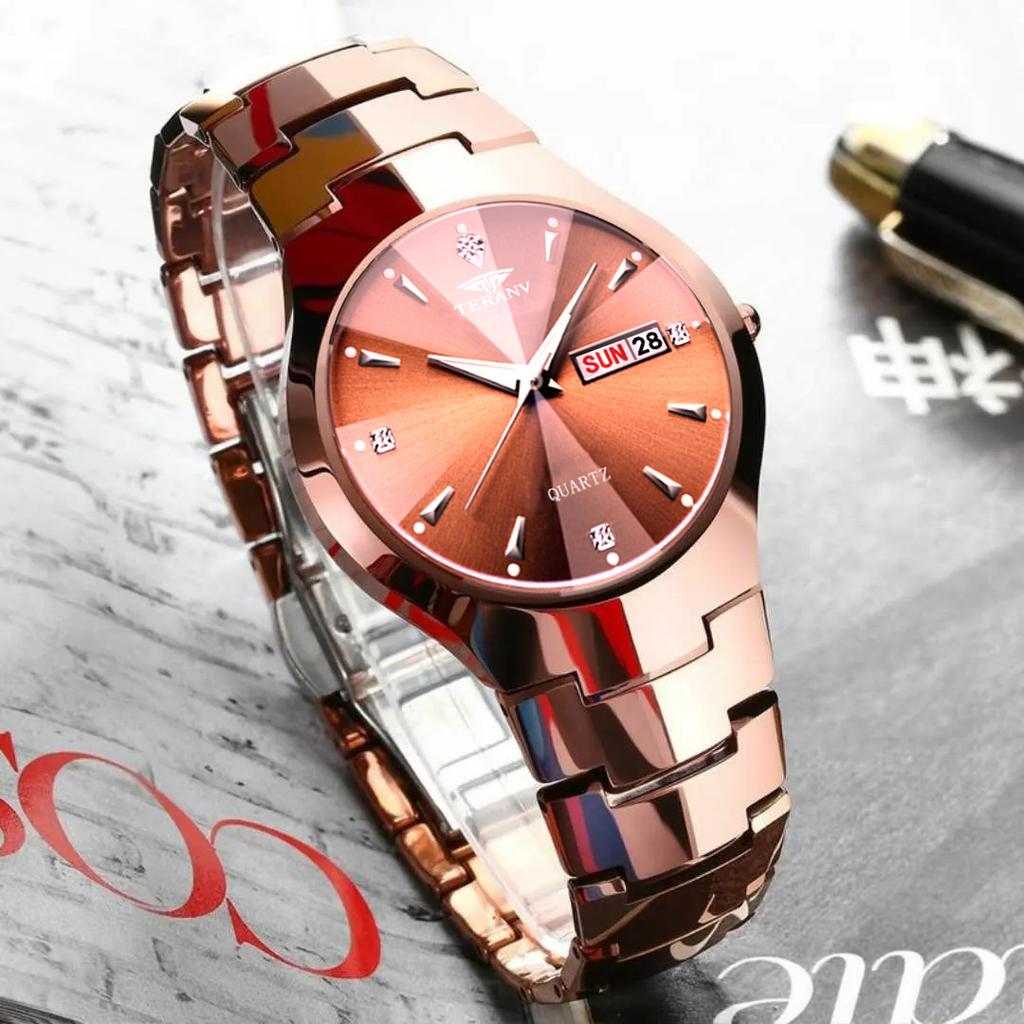 Ladies Watch Niche Mori Simple Double Calendar High-Value Quartz Watch