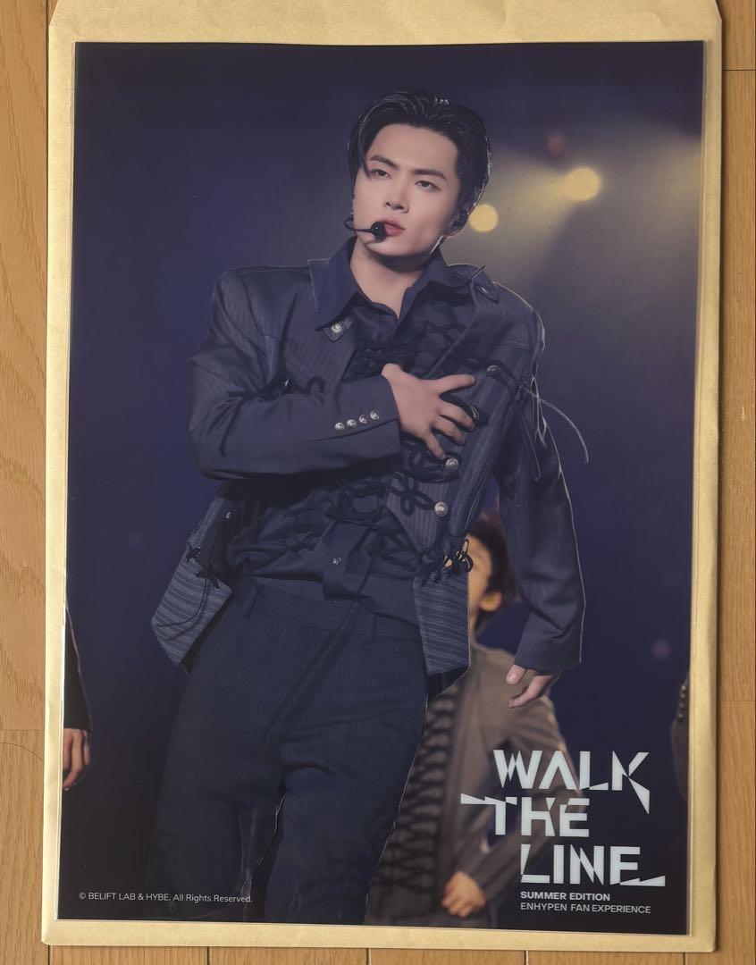 

[USED] ENHYPEN WALK THE LINE Shibuya Parco Clear Poster Jay
