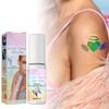 8ML Flash Tattoo Skin Glue Skin Glitter Powder for Facial Body Painting Eye Makeup