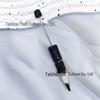 Gradient Rhinestone Beaded Pen - Multicolor, Full Coverage, Pearlescent, Round Beads, Cute Particle Design