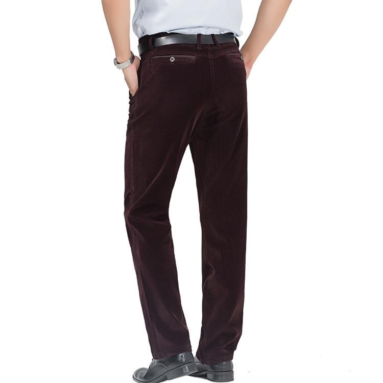 Buy Men 'S Corduroy Straight -Leg Casual Pants Autumn And Winter ...