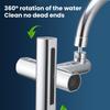 Kitchen Waterfall Three-mode Universal Swivel Extension Faucet Splash-proof Nozzle Sink Multi-function