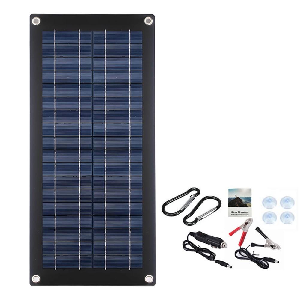 Eco Friendly Charging Efficient 60W Solar Panel for Vehicle Batteries