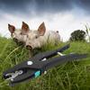 Automatic Rebound Pig Cow Cattle Poultry Ear Tag Plier Applicator Puncher Tagger Identification Tool