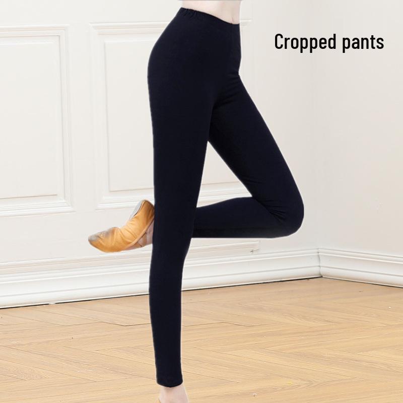 Children's Slim Fit Stretch Cotton Dance Practice Leggings