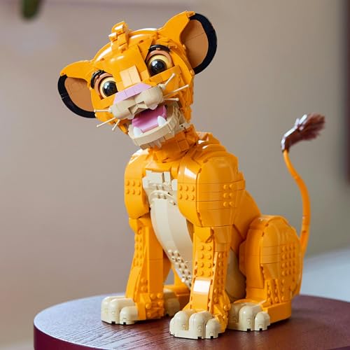 LEGO Disney Lví král Simba Hračka Narozeninový dárek Kostka Den matek Den otců Muži Ženy Disney zboží 43247