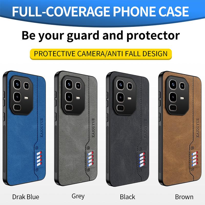For Infinix Note 50 Pro Plus Case New PU Leather Skin Protective Back Cover Case For Infinix Note 40 Pro Plus 50X 50S Shell