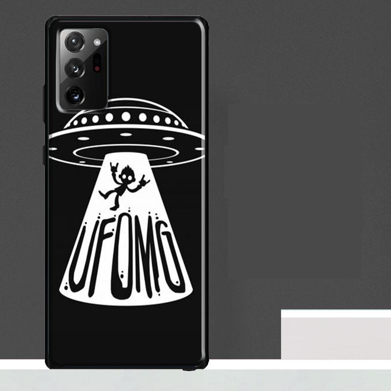 

Alien Martian UFO Case For Samsung Galaxy S25 Ultra S21 S22 S23 S24 Ultra S9 S10 S20 Plus S25 FE Phone Cover Galaxy S25 FE
