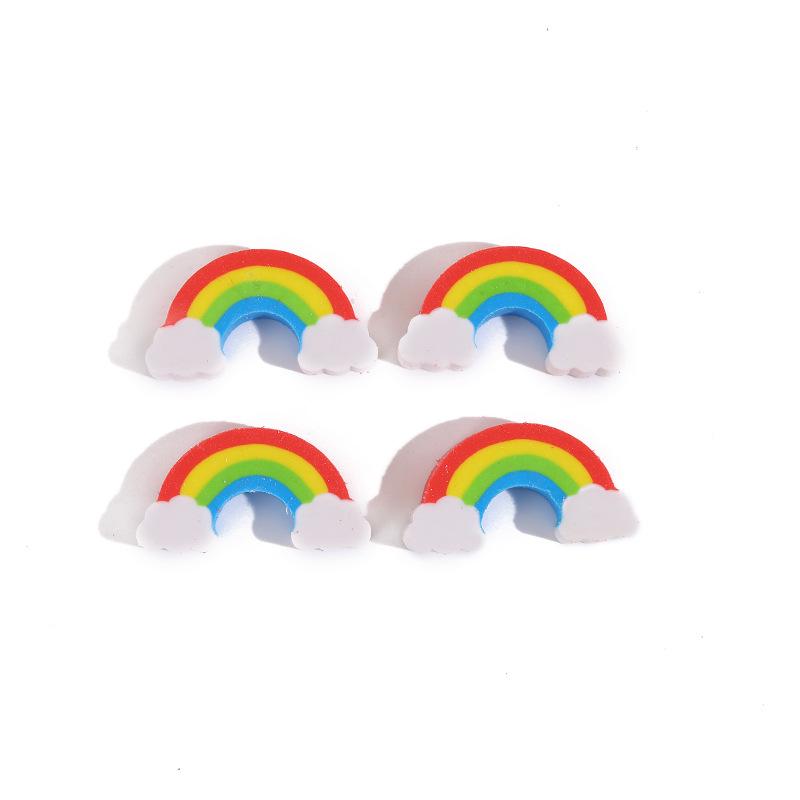 Rainbow Eraser: Colorful Stationery for Kids, School Prizes, Creative Office Use