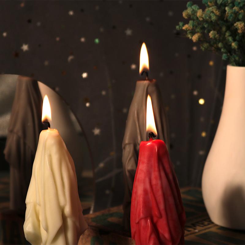 Wizard Scented Candle Molds for Candle Making Supplies DIY Plaster Gypsum Silicone Epoxy Resin Mold Decoration