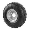 145 70 6 145x70 6 Tire Aluminum Alloy Tubeless Tyre for Mini Bike ATV Quad Off Road Go Kart Golf Cart