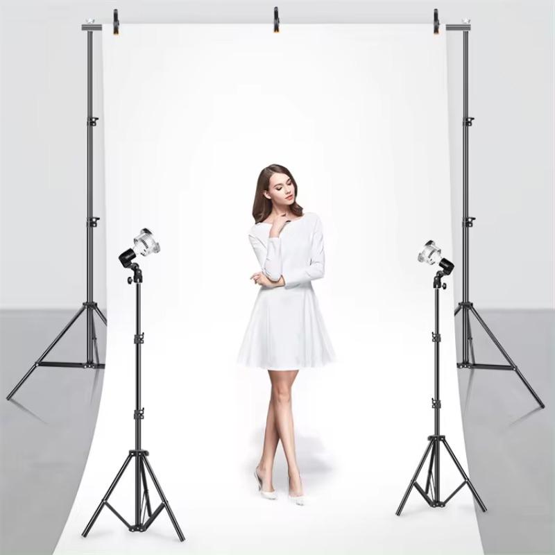 Photography led light lamp 3200-5500k dimmable stepless lights with remoter control for studio fill lights