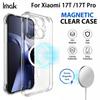 Pouzdro na telefon Xiaomi 17T Pro 5G IMAK Nárazuvzdorné měkké magnetické pouzdro