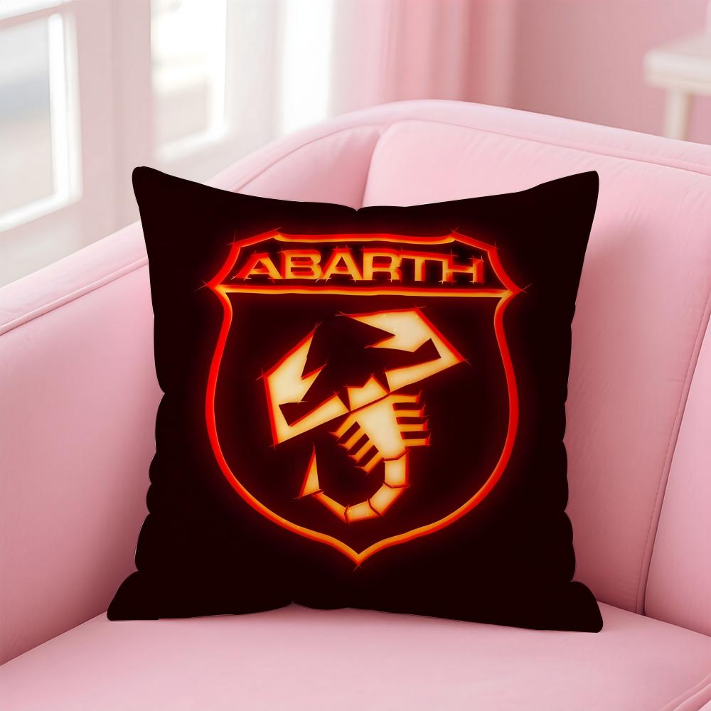 Auto Cool A-Abarth S-Scorpion Cushion Cover Pillow Case Soft Skin Friendly Fabric Comfort & Concealed Zipper