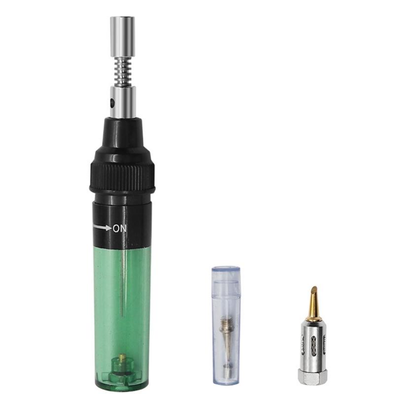 Efficient Gas Soldering Iron Set Gas Soldering Iron  for Quick and Easy Repairs for DIY Enthusiasts and Professionals