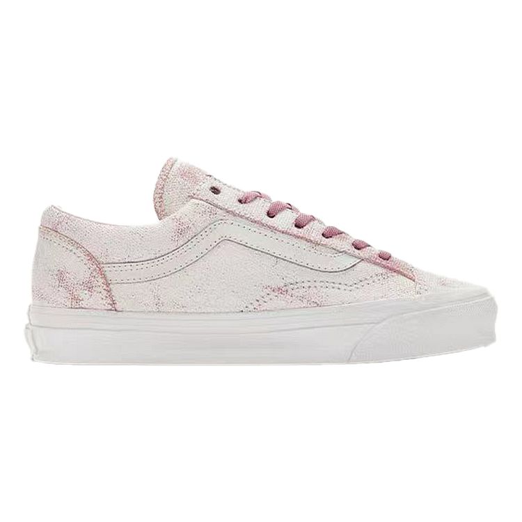 Vans OG Style 36 LX Distress White Pink Unisex Tenisky Vícebarevné VN0A4BVEWTM