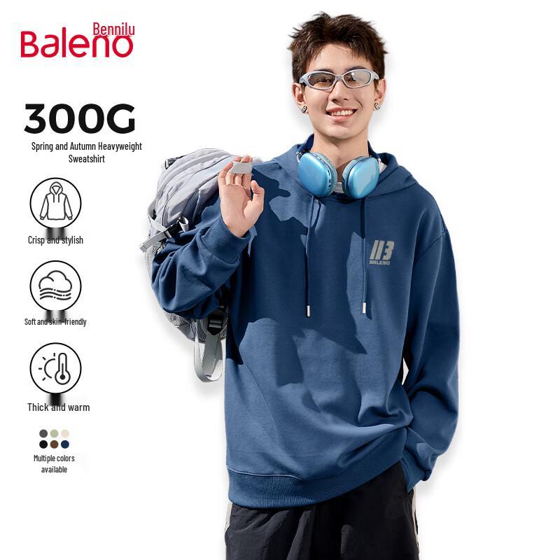 

Baleno Men s 2025 Trendy Pullover Hoodie L