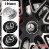 4PCS 147mm Car Wheel Center Hub Cover Cap For Mercedes Benz AMG G350 G500 G63 S680 GLS600 C-1028 17028 Badge Logo Accessories