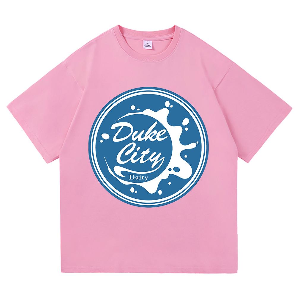 Duke City Dairy Tee Shirt Pluribus TV Carol Sturka Retro Menwomen Clothing Harajuku High Quality Top Cotton Vintage Streetwear