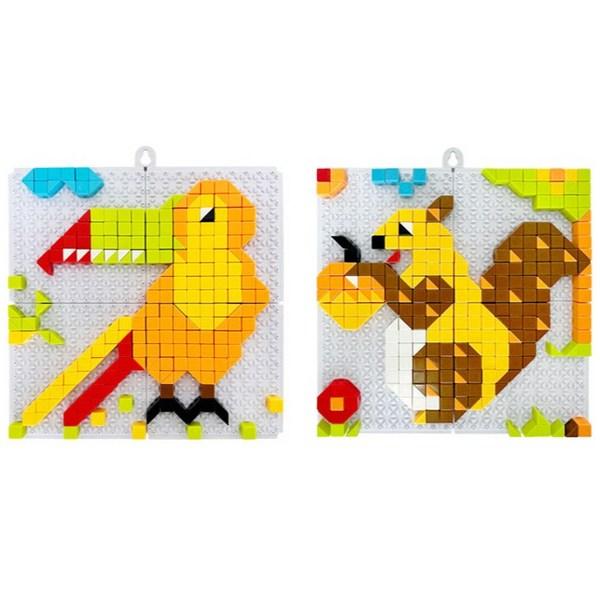 Brix Puzzle Deluxe Tiere, 1, Koreas bestes Kleinkindpuzzle