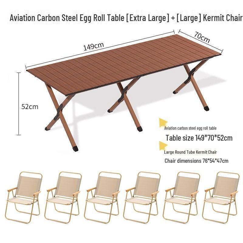 Conjunto Portátil Ultraleve de Mesa Dobrável e Cadeiras de Alumínio para Acampamento ao Ar Livre e Piqueniques