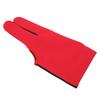 Left Hand Billiard Gloves Polyurethane Fiber Average Size Three Fingers Billiard Gloves for