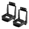 ATV Footrests Anti Slip Universal Foldable 4 Wheel Rear Passenger Foot Pegs Pedal Replacement for Polaris Sportsman