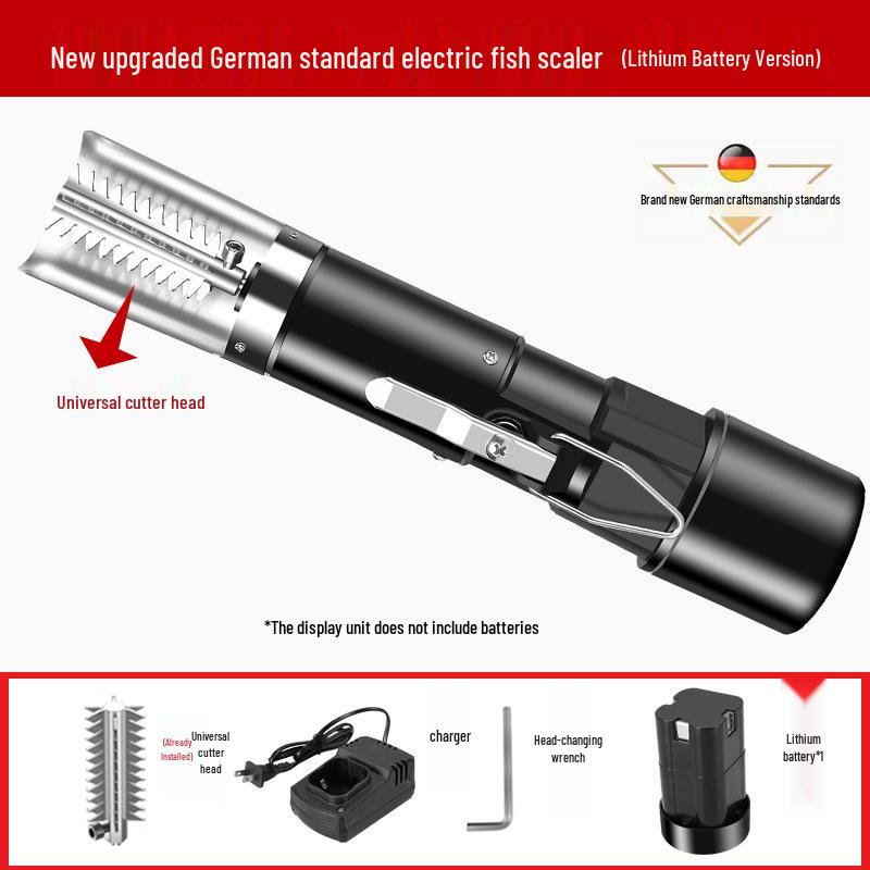 Aijiu Electric Automatic Fish Scaler and Scraper Tool