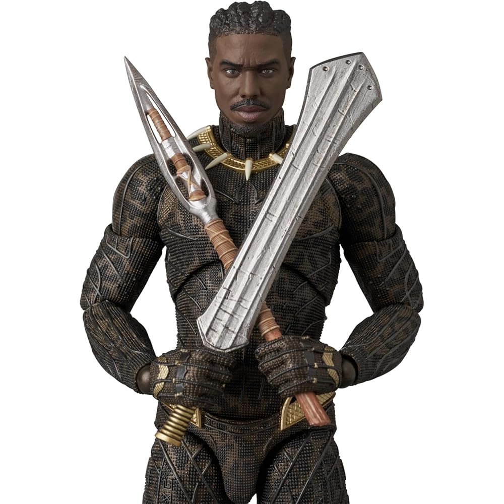 Medicom Toy MAFEX No.265 The Infinity Saga Killmonger 155mm Painted Action Figure