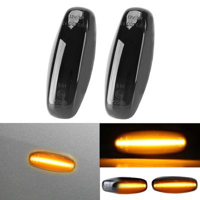 Pentru Toyota Vios Yaris 2014-2019 Lumină de semnalizare dinamică 2 buc/set Indicator de apă curgătoare Lampă de semnalizare laterală