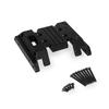 For MN 1/12 MN128 MN86S MN86 G500 RC Car Metal Medium Wave Box Bottom Plate Gearbox Frame Chassis