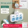 Pure Copper Multi-Function USB Power Strip with Wireless Plug Board