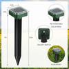 Solar Rat Repellent Ultrasonic 4 Pack For Outdoor Garden Rat Repellent