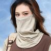 Dual Use Cycling Uv Protection Masks Ice Silk Sunscreen Full Face Cover  Outdoor