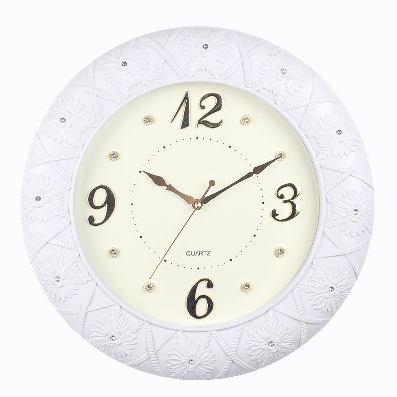 Living Room Wall Clock Creative Clock Round Creative Clock Home Decoration Silent Wall Clock
