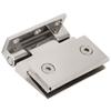 Inclined Single Side Hinge Stainless Steel Bathroom Glass Door Hinge for Home Glass Door Window