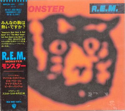 CD R.E.M., - Monster WPCR101 WEA Japan 1994 Japan Obi Rock Used
