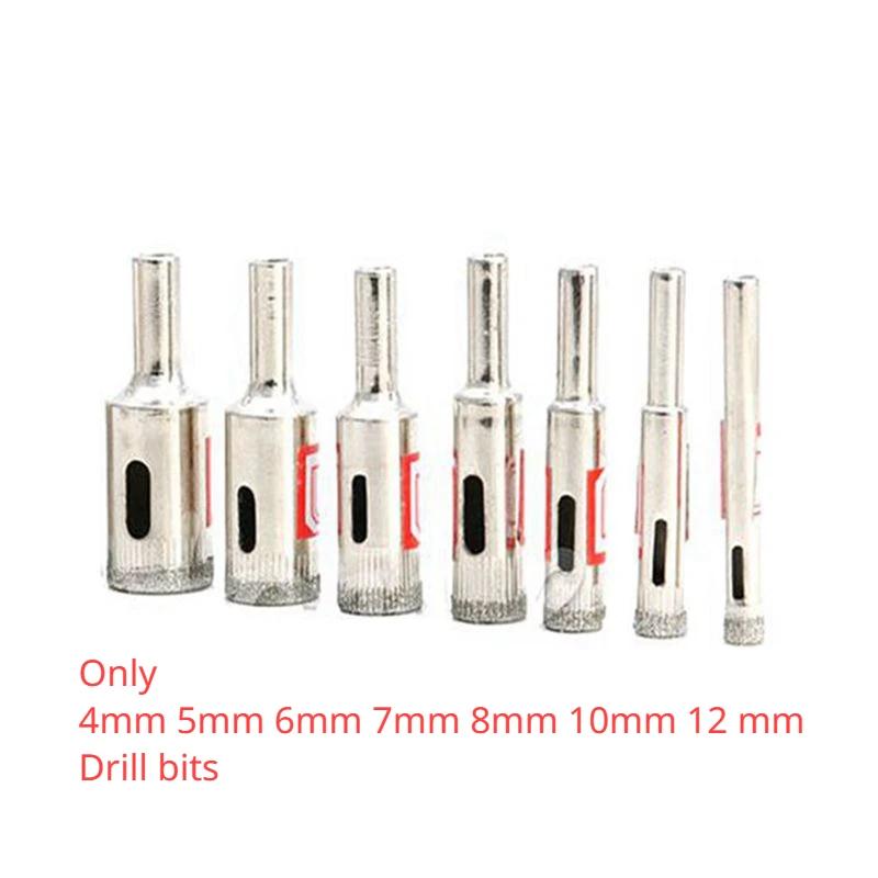 

4mm 5mm 6mm 7mm 8mm 10mm 12mm Adjustable Glass Openings Locator Diamond Drill Bit Tile Hole Saw Core Guide With Sucker