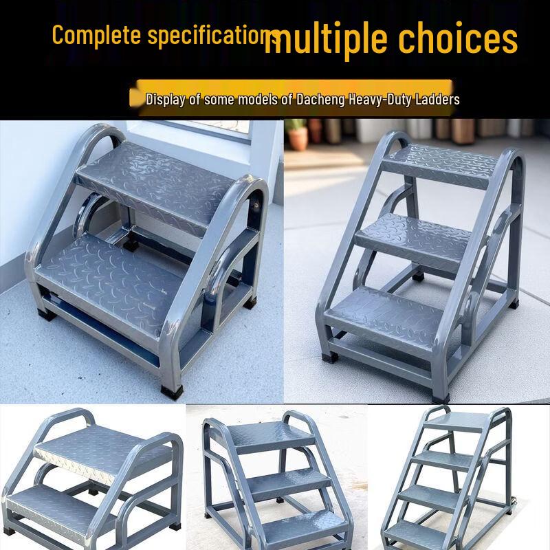 Industrial Mobile Step Ladder