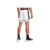 Under Armour Zone Pro 7 Inch Mesh Color Block Fashion Versatile Breathable Sports Shorts Men shorts White 1387089-100